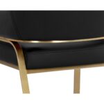 Malachi Dining Armchair - Cantina Black 111750 111750 MALACHI DINING ARMCHAIR CANTINA BLACK 8