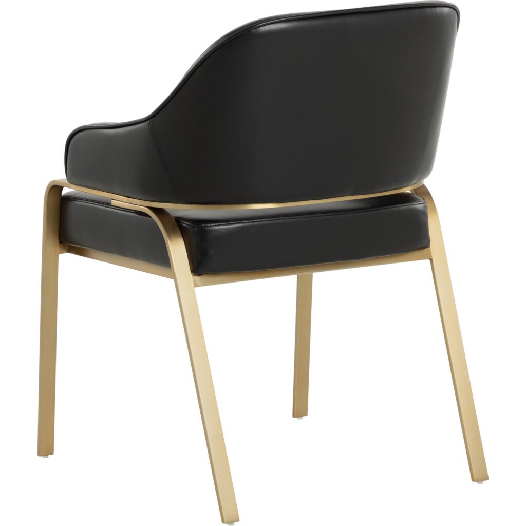 Malachi Dining Armchair - Cantina Black - Image 17
