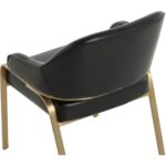 Malachi Dining Armchair - Cantina Black 111750 111750 MALACHI DINING ARMCHAIR MILLIKEN BLACK 26