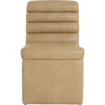 Norm Wheeled Dining Chair - Copley Latte 111765 111765 NORM WHEELED DINING CHAIR COPLEY LATTE 21