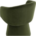 Etta Swivel Dining Armchair - Moss Green 111767 111767 ETTA SWIVEL DINING ARMCHAIR MOSS GREEN 26