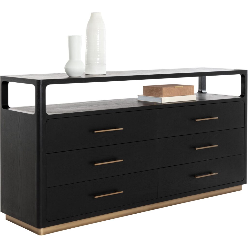 Danette Dresser - Black - Image 2