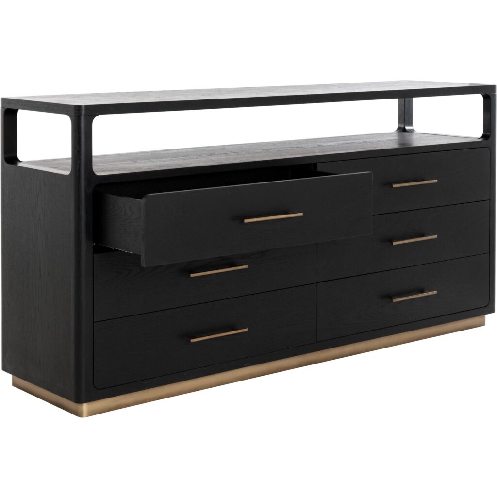 Danette Dresser - Black - Image 3
