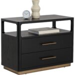 Danette Nightstand - Black 111772 111772 DANETTE NIGHTSTAND BLACK 20
