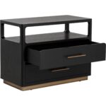 Danette Nightstand - Black 111772 111772 DANETTE NIGHTSTAND BLACK 22