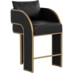 Baz Counter Stool - Napa Black 111779 111779 BAZ COUNTER STOOL NAPA BLACK 20