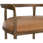 Zanatta Barstool - Tan Leather 111798 111798 ZANATTA BARSTOOL TAN LEATHER 6
