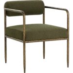 Ajani Dining Armchair - Copenhagen Olive 111806 111806 AJANI DINING ARMCHAIR COPENHAGEN OLIVE 20