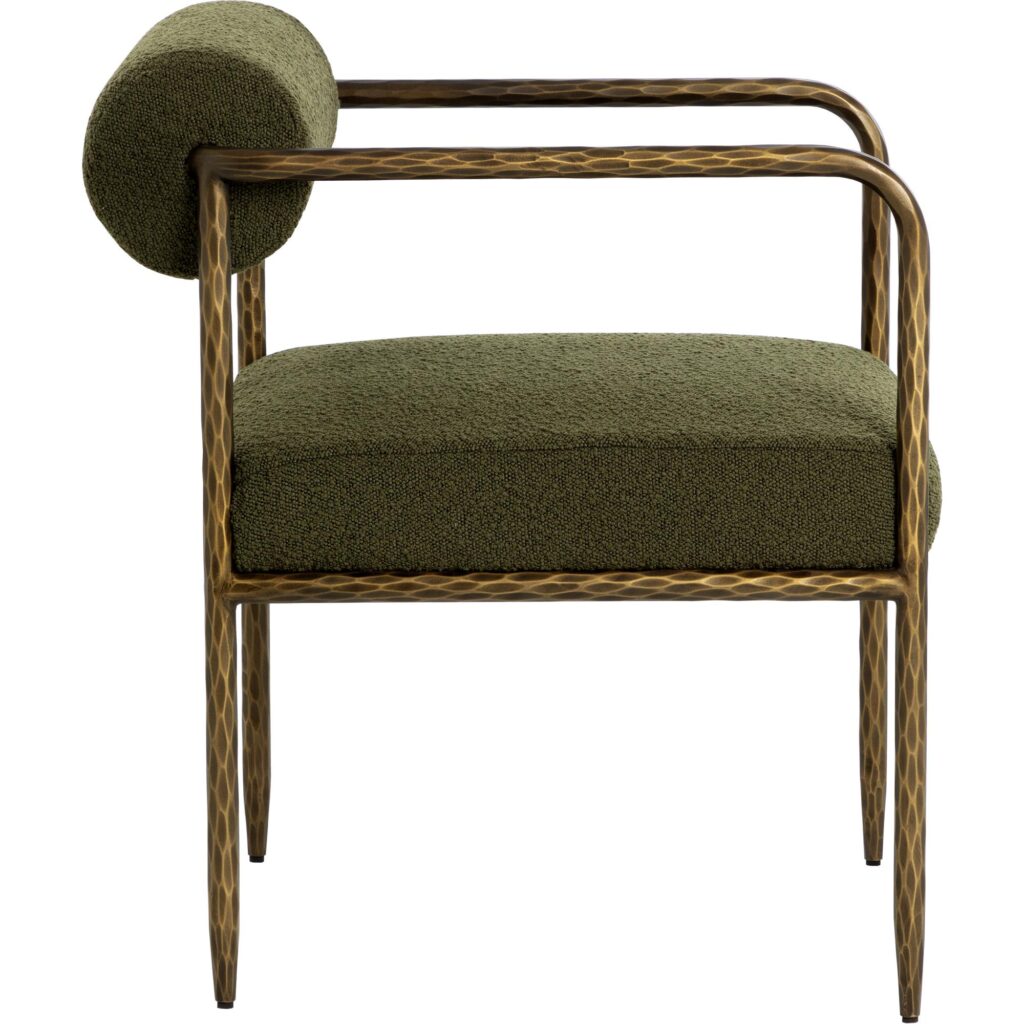 Ajani Dining Armchair - Copenhagen Olive - Image 8