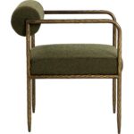Ajani Dining Armchair - Copenhagen Olive 111806 111806 AJANI DINING ARMCHAIR COPENHAGEN OLIVE 22