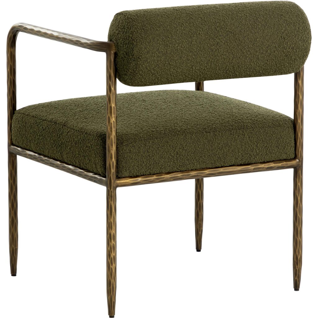 Ajani Dining Armchair - Copenhagen Olive - Image 9