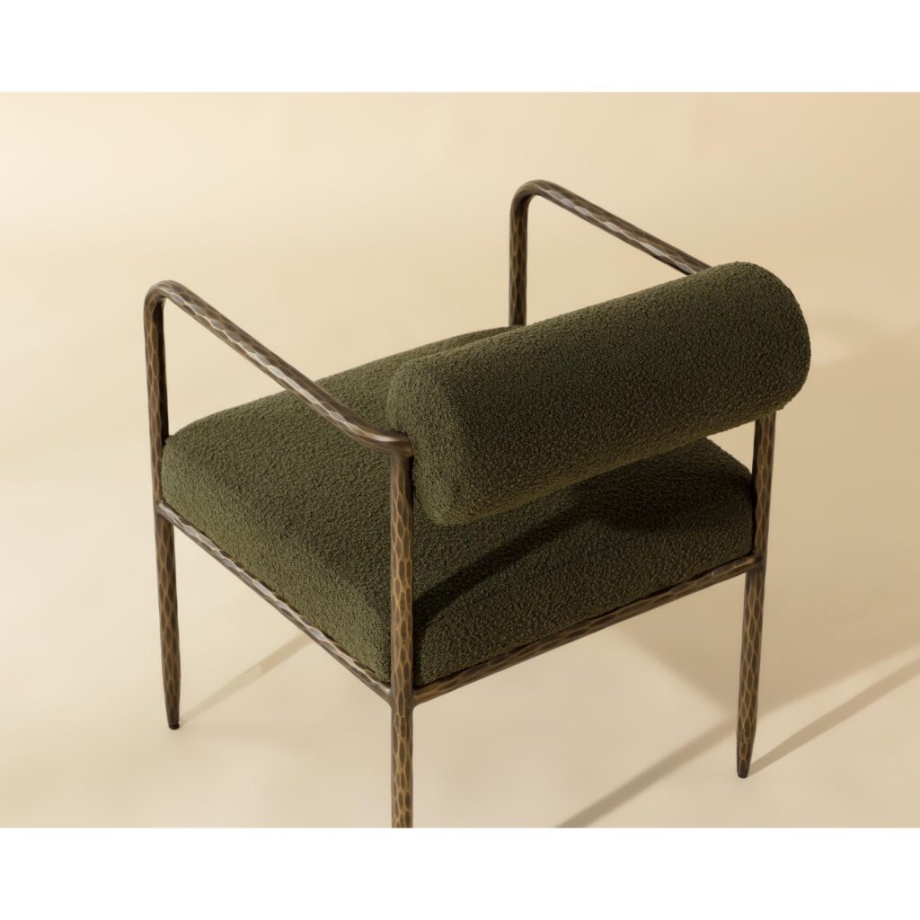 Ajani Dining Armchair - Copenhagen Olive - Image 5