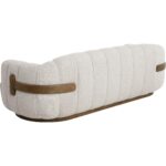 Tadeo Sofa - Warm Brown - Dove Cream 111828 111828 TADEO SOFA WARM BROWN DOVE CREAM 3