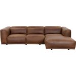 Beau Sofa Chaise - Raf - Lucia Tobacco Leather 111849 111849 21