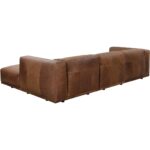Beau Sofa Chaise - Raf - Lucia Tobacco Leather 111849 111849 23