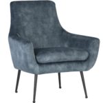 Aletta Lounge Chair - Nono Petrol 111899 111899 ALETTA LOUNGE CHAIR NONO PETROL 20
