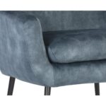 Aletta Lounge Chair - Nono Petrol 111899 111899 ALETTA LOUNGE CHAIR NONO PETROL 26