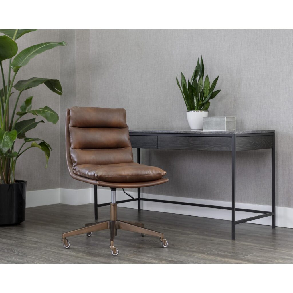 Stinson Office Chair - Bravo Cognac - Image 5