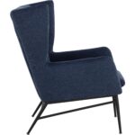 Kasen Lounge Chair - Belfast Navy 111902 111902 KASEN LOUNGE CHAIR BELFAST NAVY 2