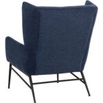 Kasen Lounge Chair - Belfast Navy 111902 111902 KASEN LOUNGE CHAIR BELFAST NAVY 3