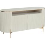 Paloma Sideboard - High Gloss Cream 111908 111908 PALOMA SIDEBOARD 1