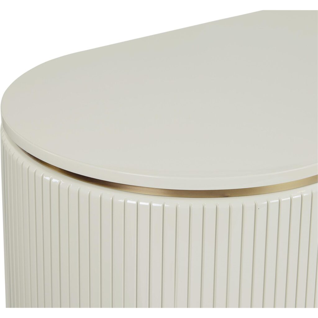 Paloma Sideboard - High Gloss Cream - Image 6