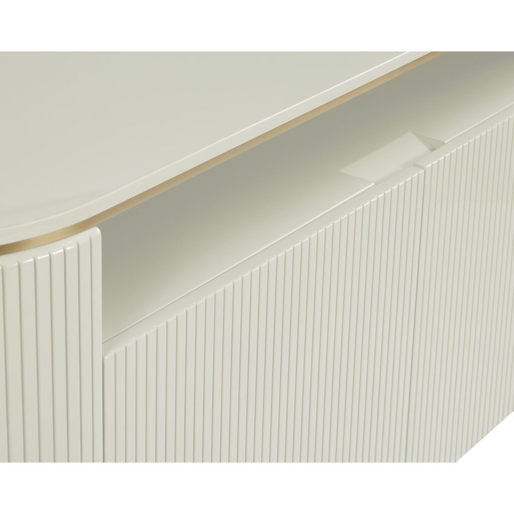 Paloma Sideboard - High Gloss Cream - Image 7