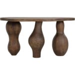 Miro Console Table - Brown 111909 111909 MIRO CONSOLE TABLE BROWN 22