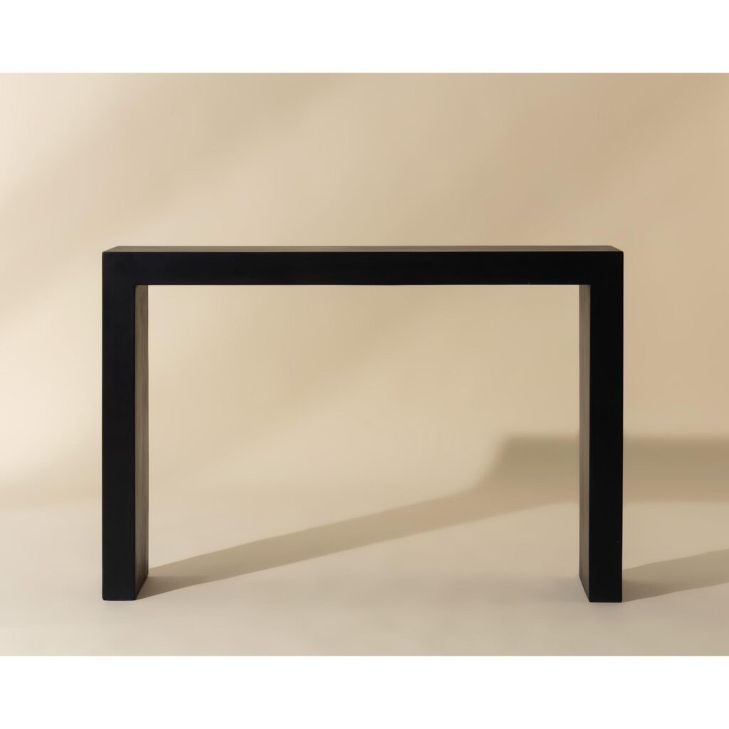 Axle Console Table - Black - Image 2