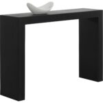 Axle Console Table - Black 111918 111918 AXLE CONSOLE TABLE BLACK 20