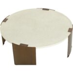 Gallus Coffee Table - Bone 111921 111921 GALLUS COFFEE TABLE BONE 26