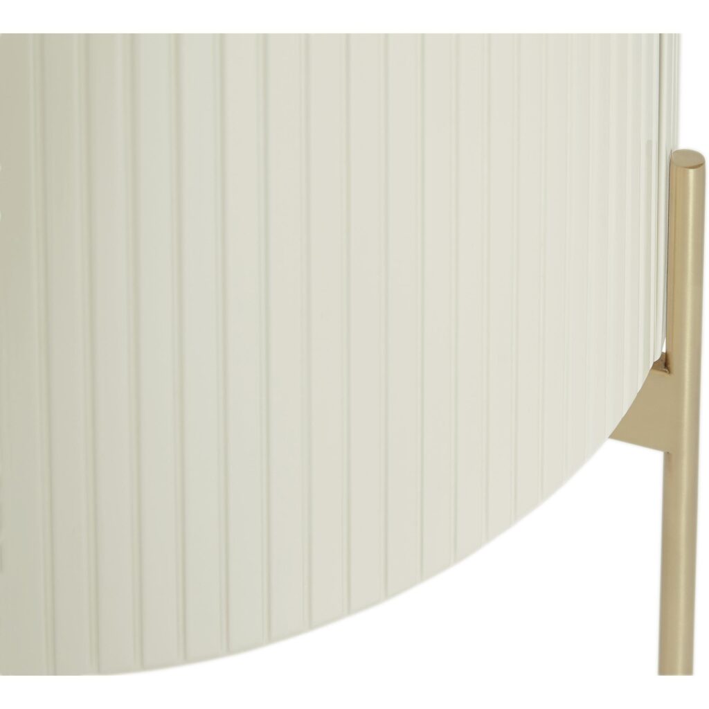 Paloma End Table - High Gloss Cream - Image 4