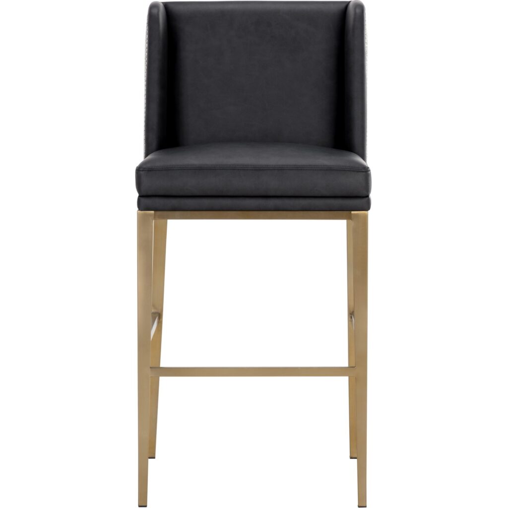 Joplin Barstool - Cantina Black / Vera White Pepper - Image 2