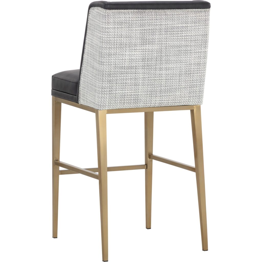 Joplin Barstool - Cantina Black / Vera White Pepper - Image 4