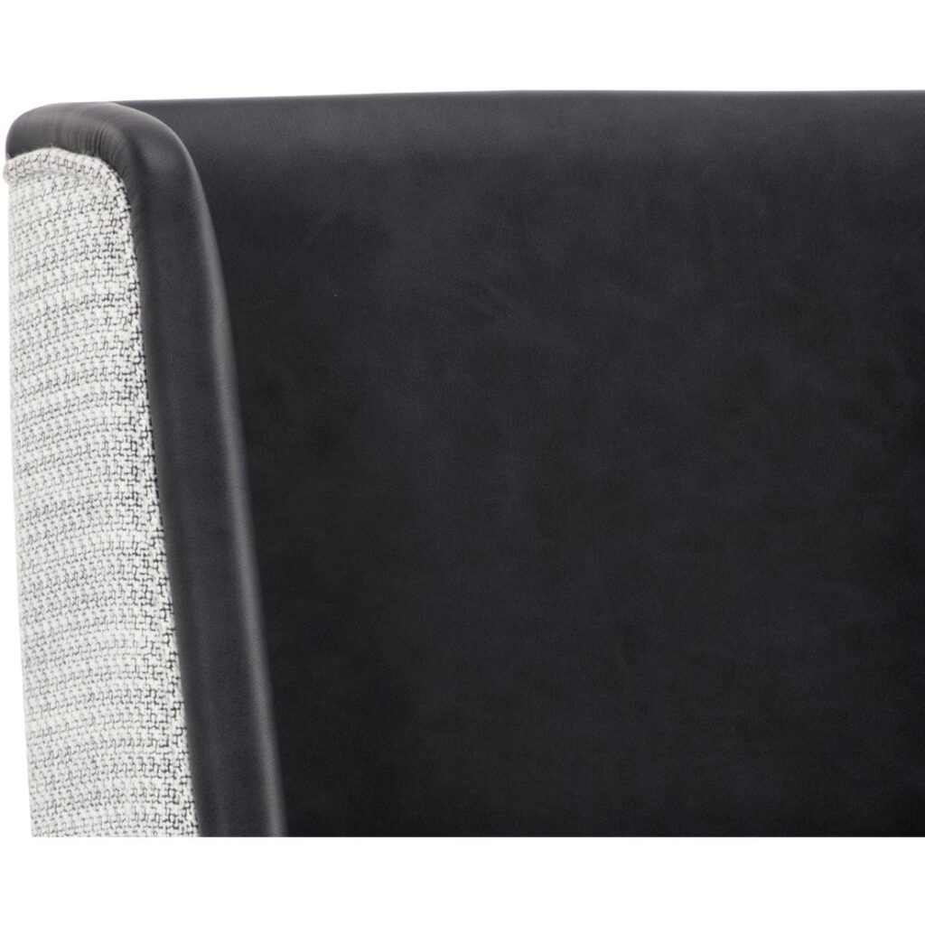 Joplin Counter Stool - Cantina Black / Vera White Pepper - Image 7
