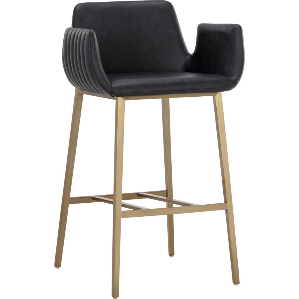 Lucano Barstool - Bravo Black - Image 7