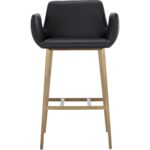 Lucano Barstool - Bravo Black 111930 111930 LUCANO BARSTOOL BRAVO BLACK 21