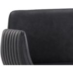Lucano Barstool - Bravo Black 111930 111930 LUCANO BARSTOOL BRAVO BLACK 27
