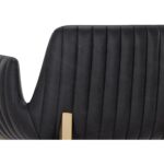 Lucano Barstool - Bravo Black 111930 111930 LUCANO BARSTOOL BRAVO BLACK 28
