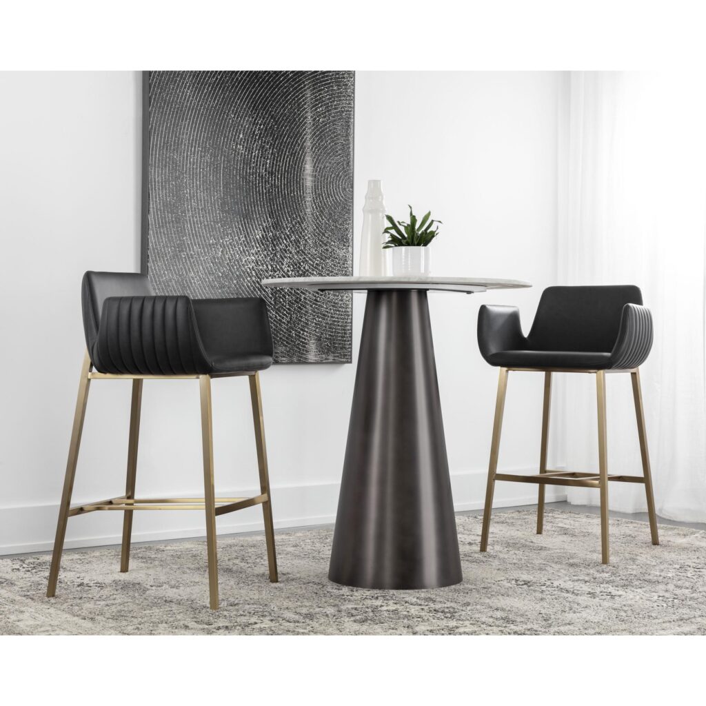 Lucano Barstool - Bravo Black - Image 5