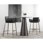 Lucano Barstool - Bravo Black 111930 111930 LUCANO BARSTOOL BRAVO BLACK 5