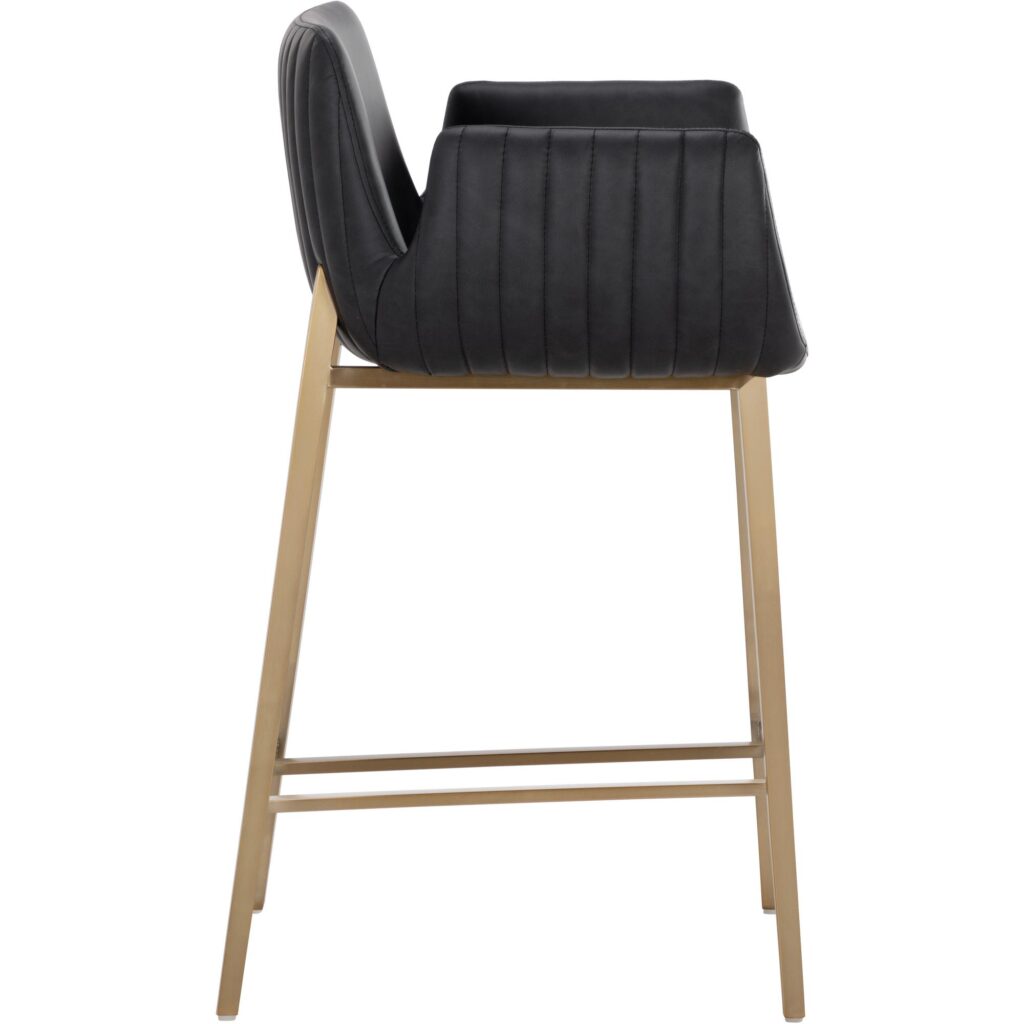 Lucano Counter Stool - Bravo Black - Image 3