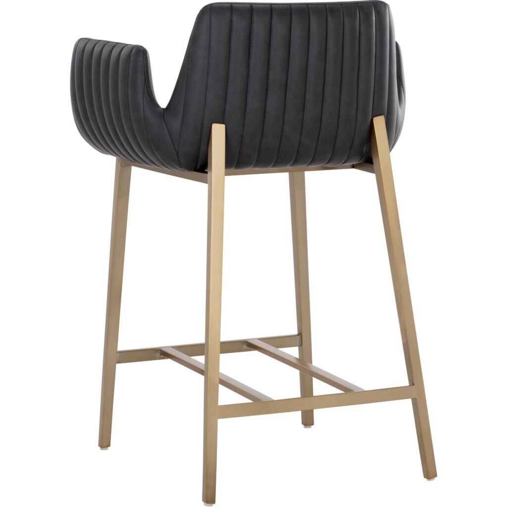 Lucano Counter Stool - Bravo Black - Image 4