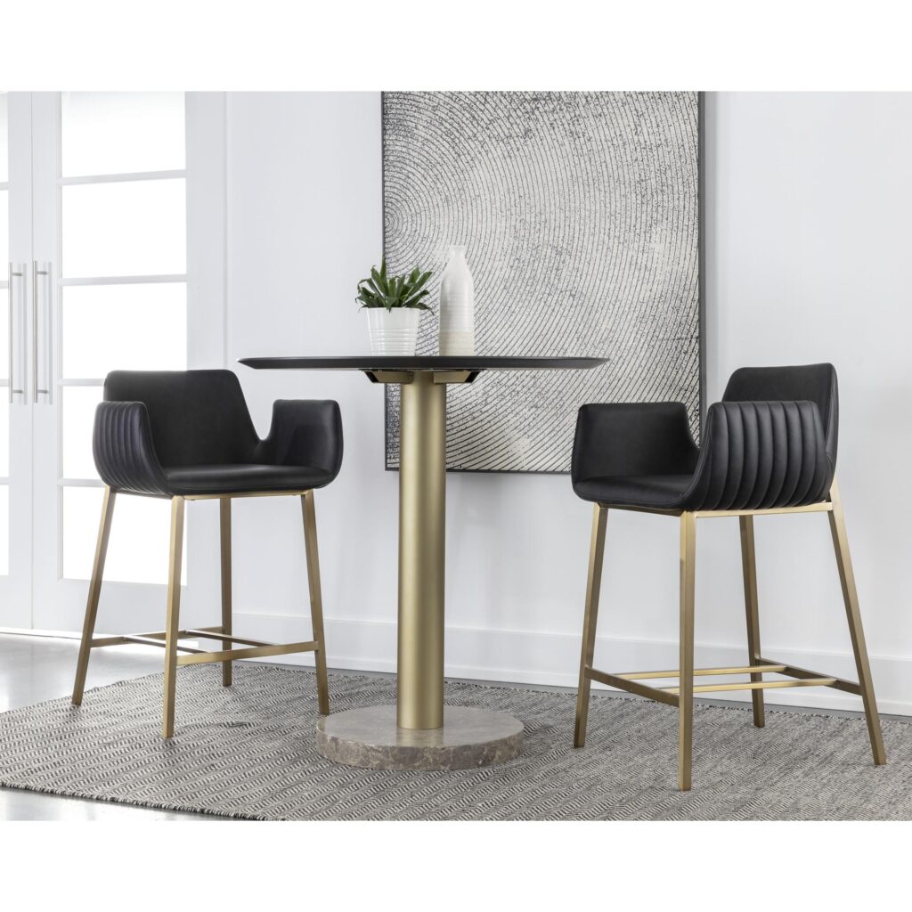 Lucano Counter Stool - Bravo Black - Image 5