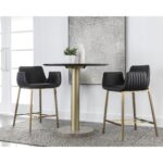 Lucano Counter Stool - Bravo Black 111931 111931 LUCANO COUNTER STOOL BRAVO BLACK 5