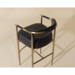 Heloise Barstool - Bravo Black 111932 111932 HELOISE BARSTOOL CANTINA BLACK 6