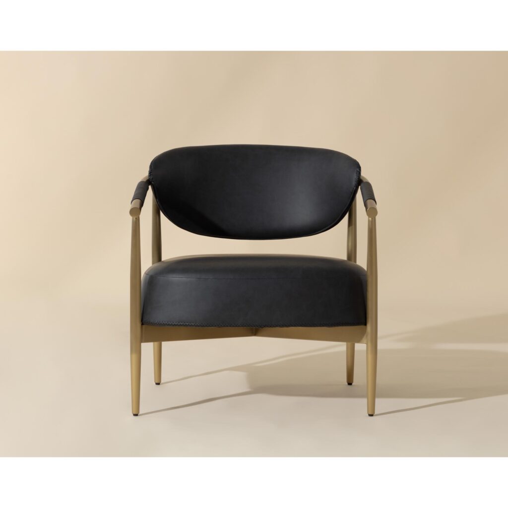Heloise Lounge Chair - Bravo Black - Image 2