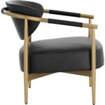Heloise Lounge Chair - Bravo Black 111933 111933 HELOISE LOUNGE CHAIR CANTINA BLACK 22