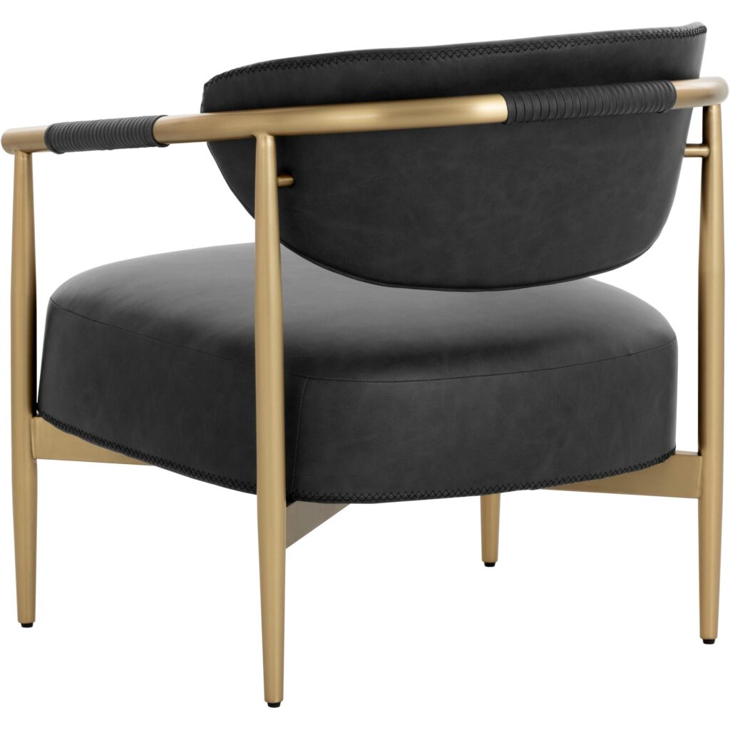 Heloise Lounge Chair - Bravo Black - Image 9