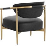 Heloise Lounge Chair - Bravo Black 111933 111933 HELOISE LOUNGE CHAIR CANTINA BLACK 23